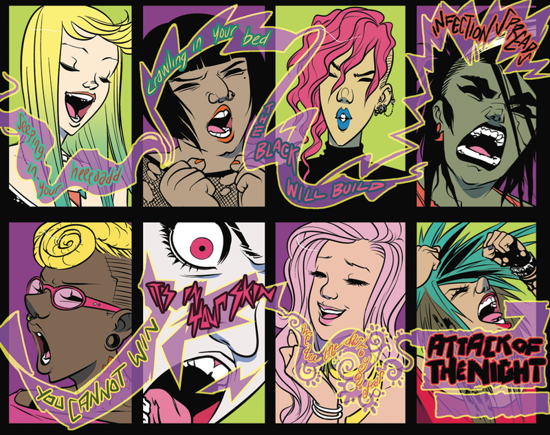 Illustration for article titled Jem And The Holograms warms the winter with a January pool party